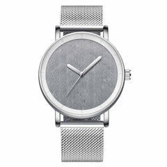 2019 New Simple Formal Quartz Mens Women Fashion Watch Minimalist Black Stainless Steel Strap Wristwatches Relogio Masculino