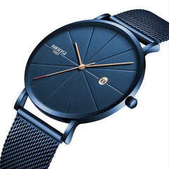 NIBOSI Watch Women And Men Watch Top Brand Luxury Famous Dress Fashion Watches Unisex Ultra Thin Wristwatch Relojes Para Hombre
