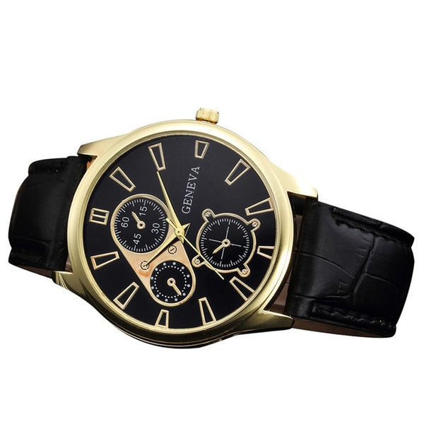 New listing Men watch Luxury Brand Watches Quartz Clock Fashion Leather belts Watch Cheap Sports wristwatch relogio male 533